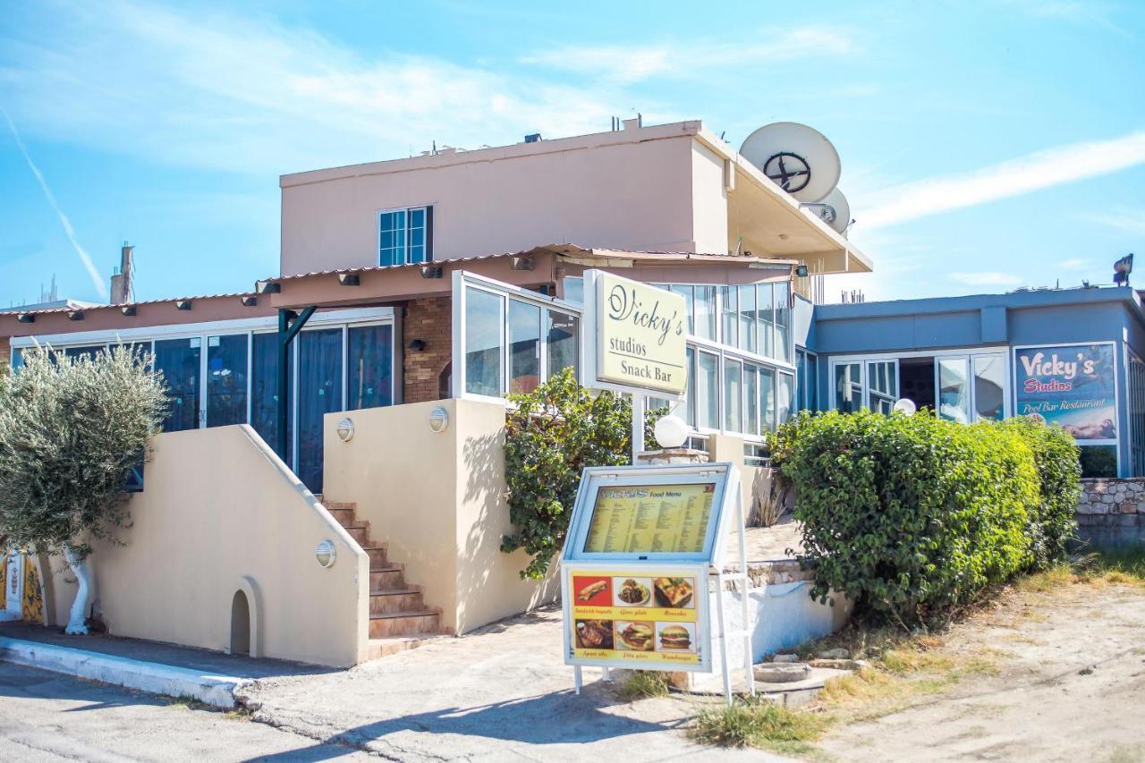 Vickys Studios Faliraki Rhodes City Esterno foto