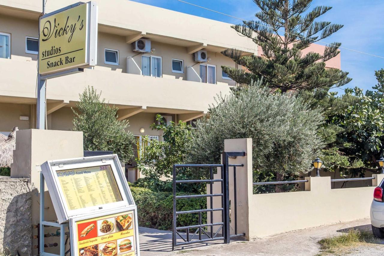 Vickys Studios Faliraki Rhodes City Esterno foto